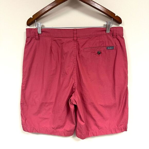 Eddie Bauer pink cotton shorts size 33 - Picture 4 of 6